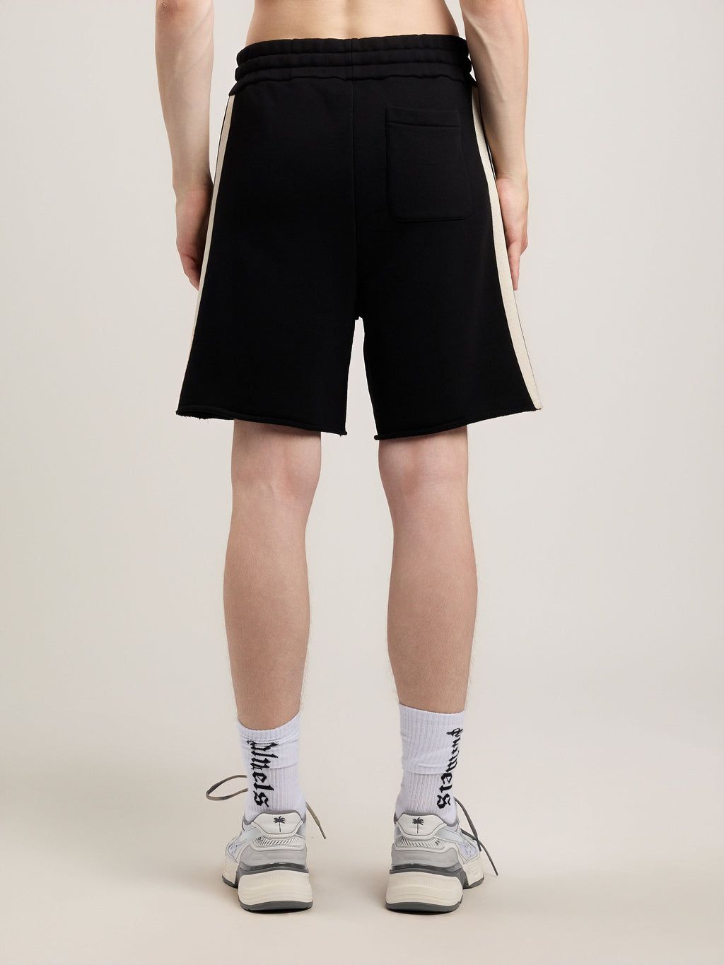 Curved Logo Track Sweatshorts