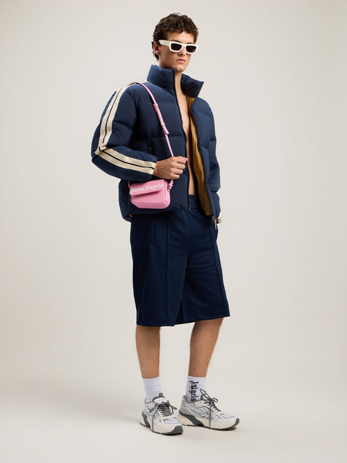 Back Curved Logo Track Shorts